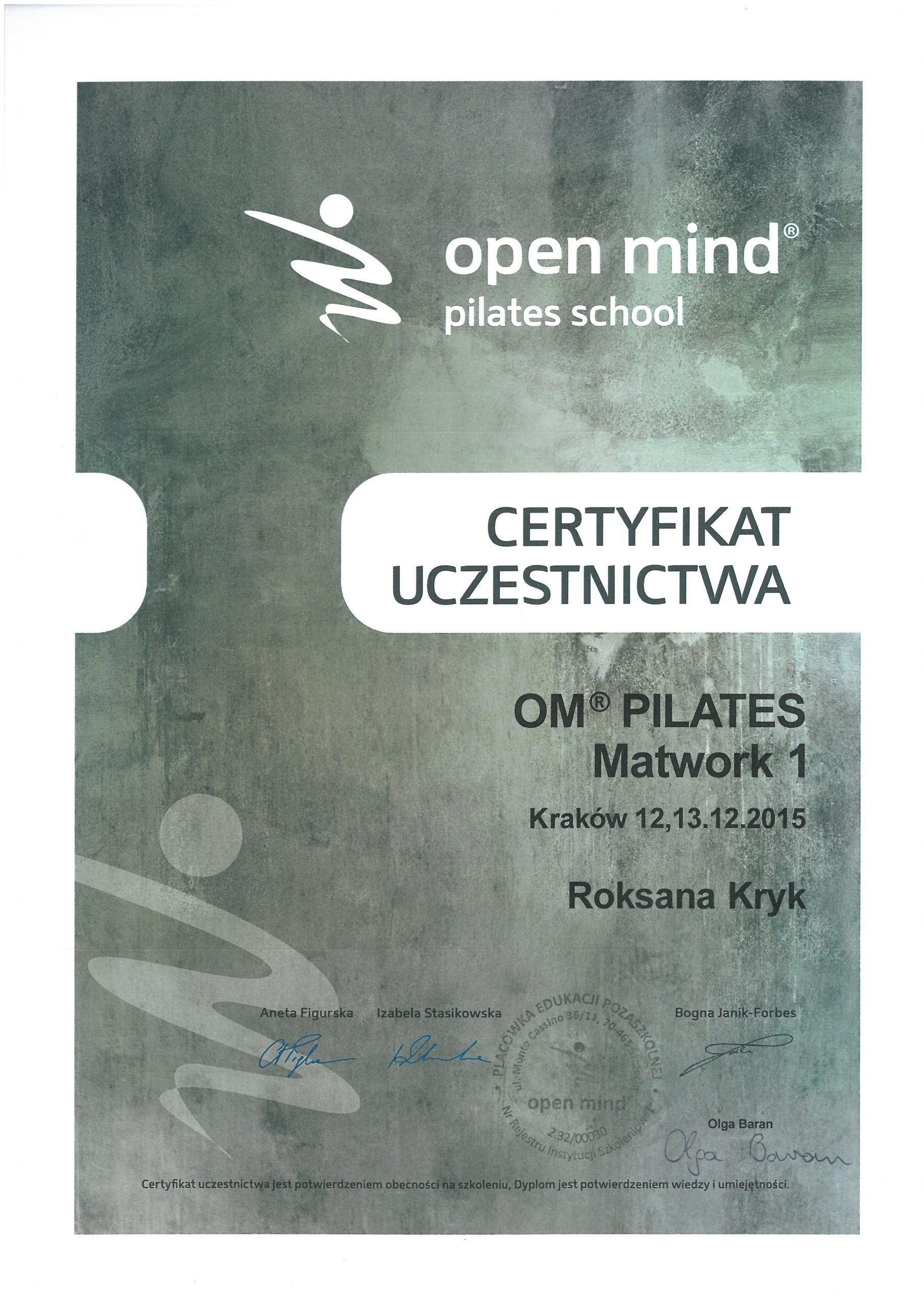 certyfikat