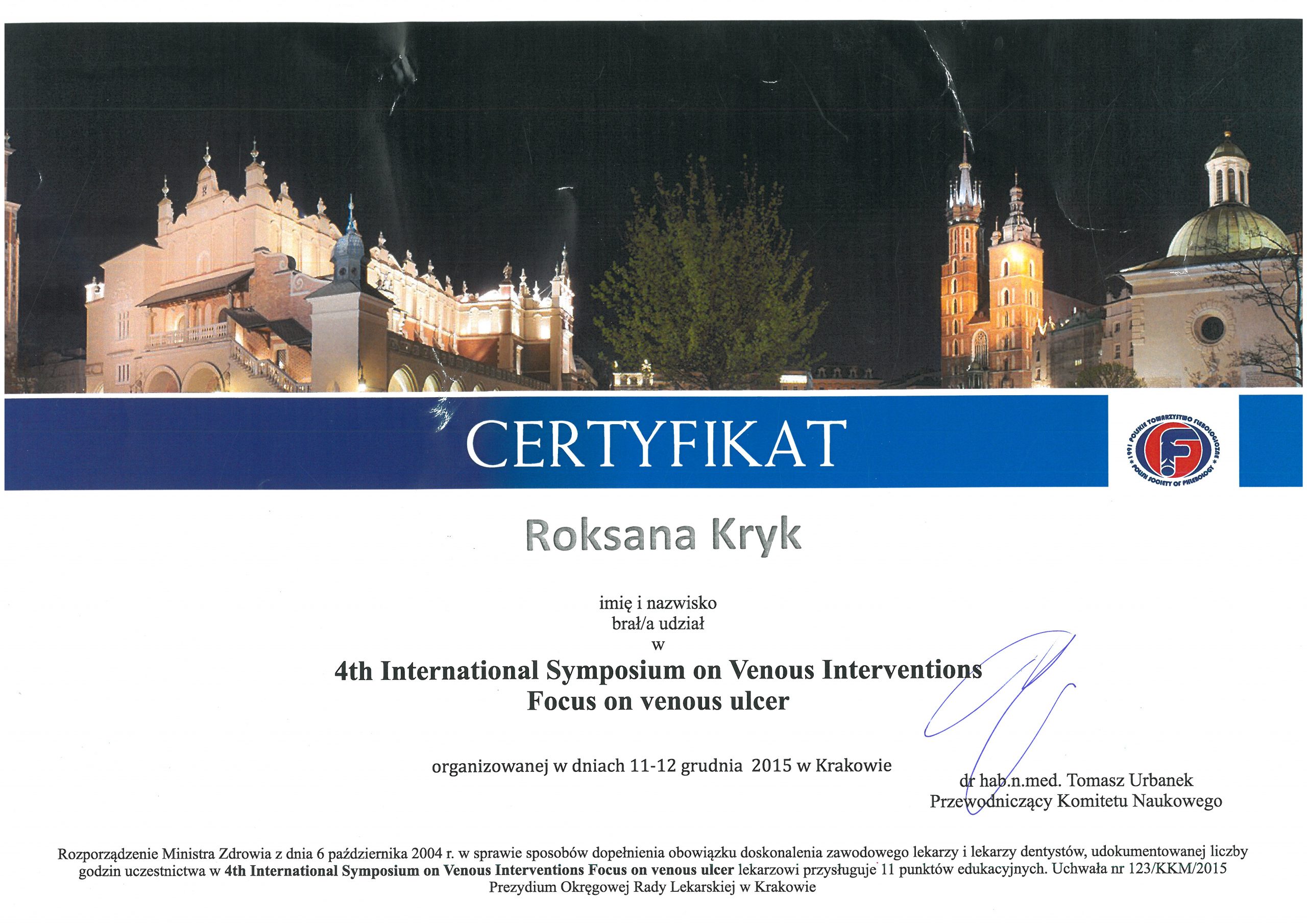 certyfikat